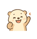 遊び心いっぱいのカワウソ表情（個別スタンプ：12）