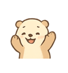 遊び心いっぱいのカワウソ表情（個別スタンプ：13）