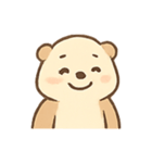 遊び心いっぱいのカワウソ表情（個別スタンプ：21）