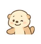 遊び心いっぱいのカワウソ表情（個別スタンプ：23）