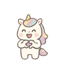 ユニコーンのキラキラ感情表現（個別スタンプ：9）