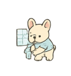 家事をがんばるフレンチブルの日常（個別スタンプ：26）