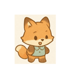 ふわもこ森のキツネ（個別スタンプ：2）