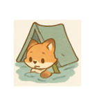 ふわもこ森のキツネ（個別スタンプ：13）