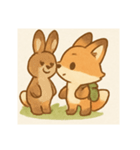 ふわもこ森のキツネ（個別スタンプ：19）