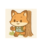ふわもこ森のキツネ（個別スタンプ：20）