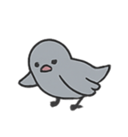 ぽてぽてハト 行進中（個別スタンプ：6）