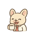 オフィスフレブル コーヒーブレイクと締切（個別スタンプ：21）