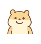 ぽっちゃりハムスターの表情（個別スタンプ：1）