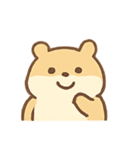 ぽっちゃりハムスターの表情（個別スタンプ：5）