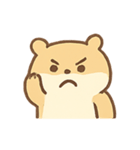 ぽっちゃりハムスターの表情（個別スタンプ：8）