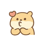 ぽっちゃりハムスターの表情（個別スタンプ：14）