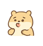 ぽっちゃりハムスターの表情（個別スタンプ：17）