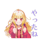 パーカーの女の子★ゲーマーライフ（個別スタンプ：3）