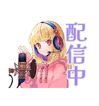 パーカーの女の子★ゲーマーライフ（個別スタンプ：25）