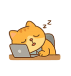 退勤カウントダウン猫（個別スタンプ：2）
