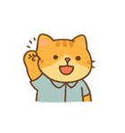 退勤カウントダウン猫（個別スタンプ：6）