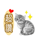 大な文字の踊り11-AI子猫（個別スタンプ：35）