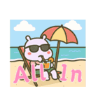 カバたん厭世モード (ベトナム) Ver2（個別スタンプ：14）