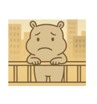 カバたん厭世モード (ベトナム) Ver2（個別スタンプ：20）