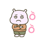 カバたん厭世モード (ベトナム) Ver2（個別スタンプ：28）