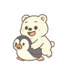 ホッキョクグマ物語（個別スタンプ：1）