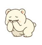 ホッキョクグマ物語（個別スタンプ：3）