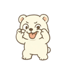 ホッキョクグマ物語（個別スタンプ：6）