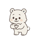ホッキョクグマ物語（個別スタンプ：12）