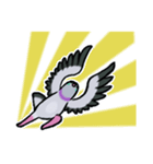鳩にはトラブル無用 3.1（個別スタンプ：8）