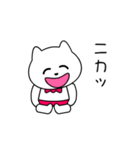 可愛いネコちゃんの夏スタンプ（個別スタンプ：23）