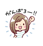 女の子がいっぱい！ 【夏色水彩】（個別スタンプ：19）