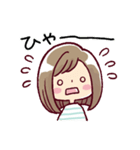 女の子がいっぱい！ 【夏色水彩】（個別スタンプ：30）
