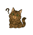 メインクーン デカ猫スタンプ（個別スタンプ：13）