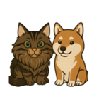 メインクーン デカ猫スタンプ（個別スタンプ：18）