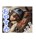 【競馬】競走馬と騎手2【あけおめ対応】（個別スタンプ：24）