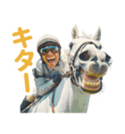 【競馬】競走馬と騎手2【あけおめ対応】（個別スタンプ：30）