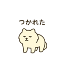 ゆるーっとポメラニアンさんの日常（個別スタンプ：1）