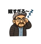 ひげぼうしおじさん。（個別スタンプ：22）