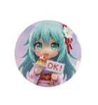 プリン精霊みなみちゃんカプセルトイ（個別スタンプ：1）