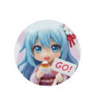 プリン精霊みなみちゃんカプセルトイ（個別スタンプ：5）