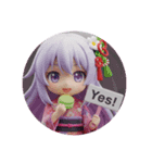 マカロン精霊みなみちゃんカプセルトイ（個別スタンプ：1）