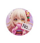 マカロン精霊みなみちゃんカプセルトイ（個別スタンプ：2）