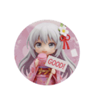 マカロン精霊みなみちゃんカプセルトイ（個別スタンプ：7）
