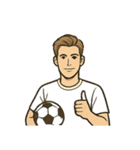ワールドサッカープレイヤーズ（個別スタンプ：4）