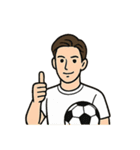 ワールドサッカープレイヤーズ（個別スタンプ：10）
