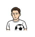 ワールドサッカープレイヤーズ（個別スタンプ：16）