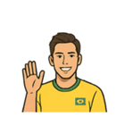 ワールドサッカープレイヤーズ（個別スタンプ：33）