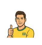 ワールドサッカープレイヤーズ（個別スタンプ：35）
