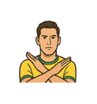 ワールドサッカープレイヤーズ（個別スタンプ：36）